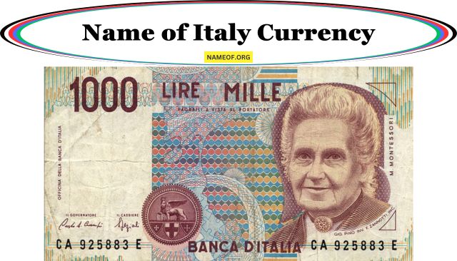 Name of Italy Currency: A Comprehensive Guide Image