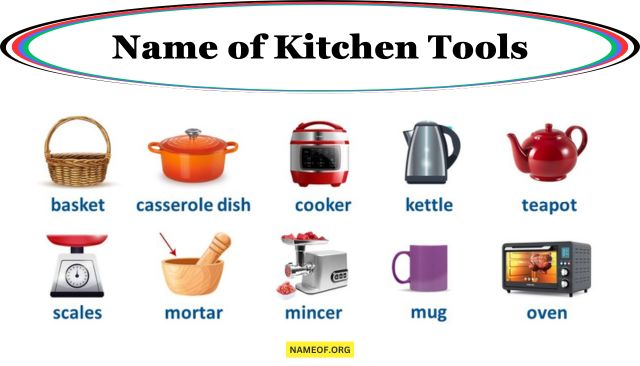Name of Kitchen Tools: A Comprehensive Guide Image