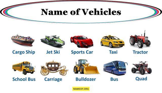 Name of Vehicles: A Comprehensive Guide Image