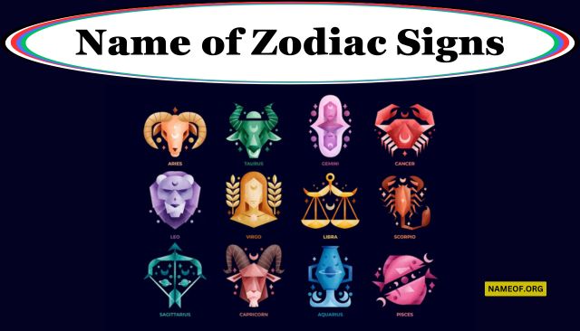 Name of Zodiac Signs: A Comprehensive Guide Image